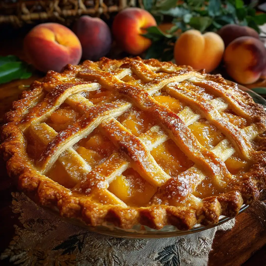 Peach pie recipe Discover the secret to perfection!