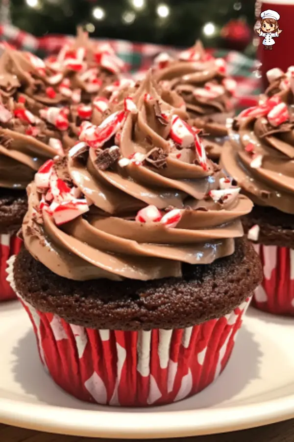 Peppermint Mocha Chocolate Cupcakes Recipe – Festive Holiday Treats