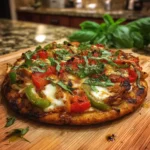 Pita Pizza with Fresh Toppings: A Quick, Tasty Delight!