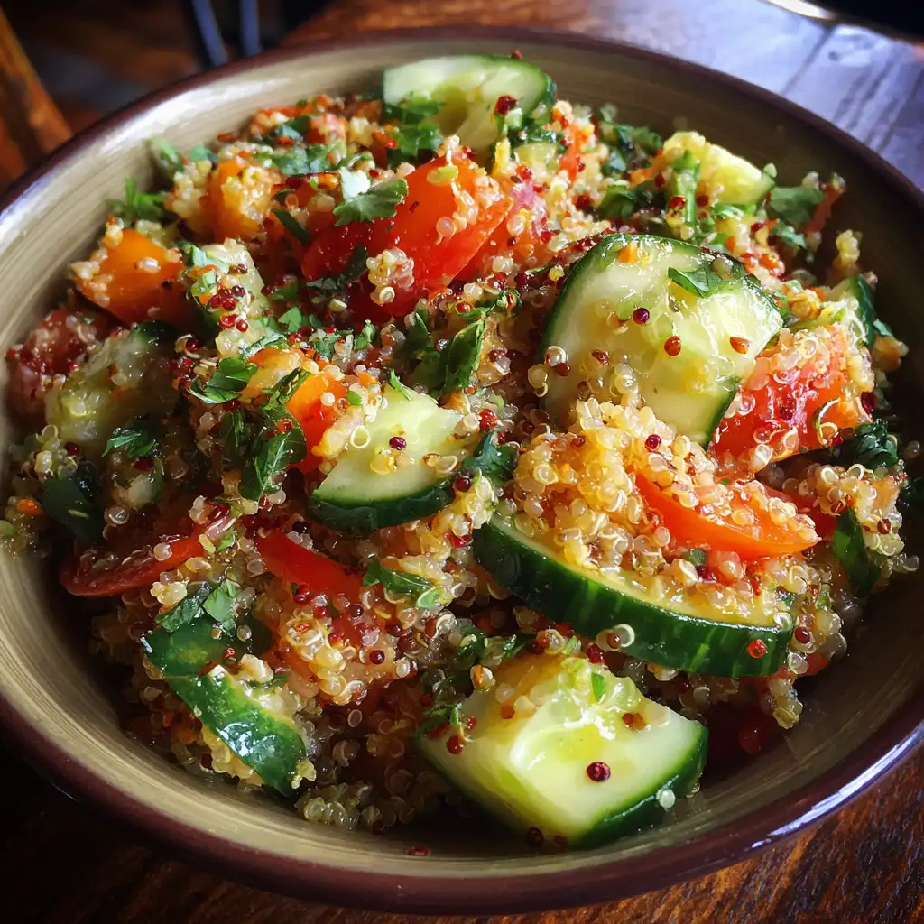 Quinoa Cucumber Salad Discover Its Health Benefits Today!