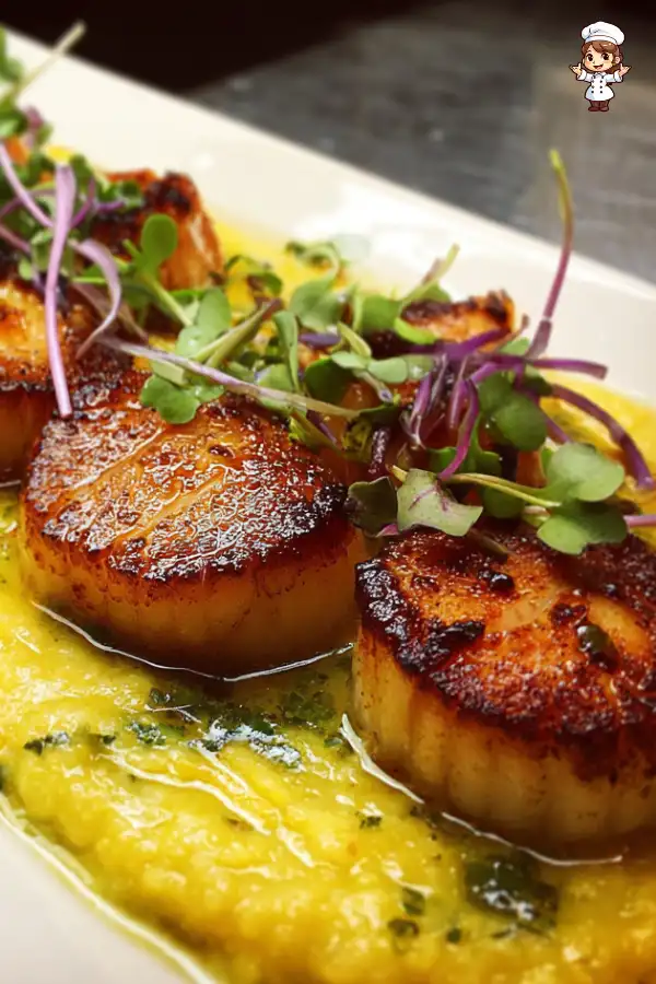 Seared Scallops with Corn Purée A Culinary Delight Awaits!