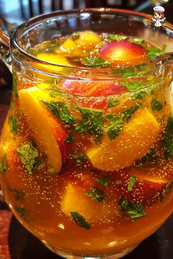 Sparkling Peach Sangria Recipe Refresh Your Summer!