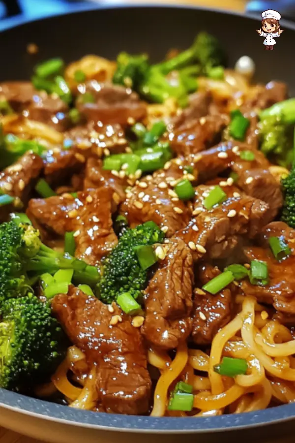 Sticky Beef & Noodles One Pan – Quick, Flavorful Weeknight Dinner