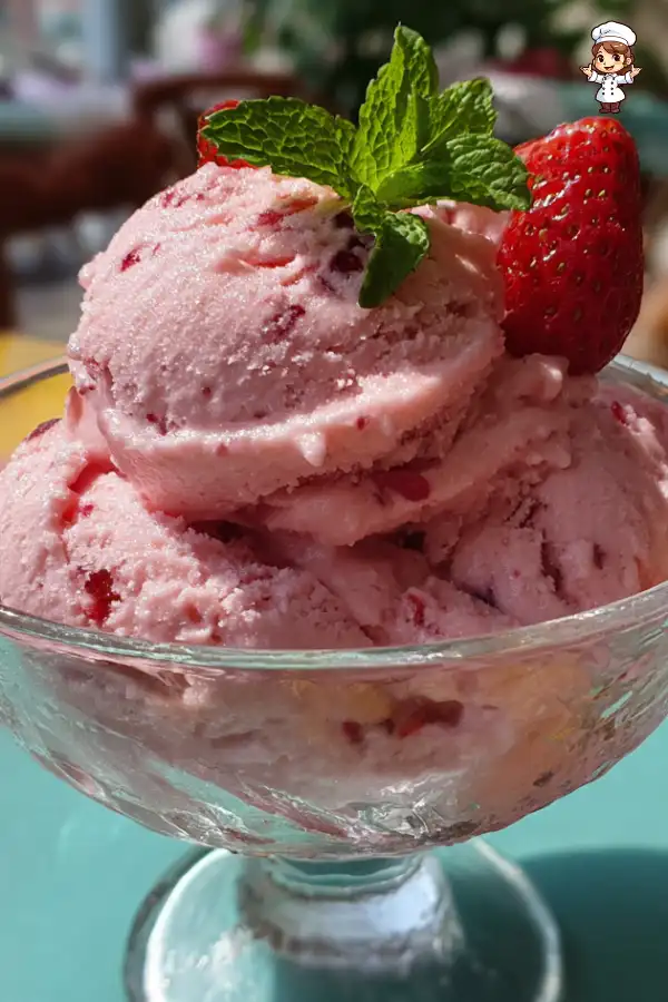 Strawberry ice cream recipe Discover the secret today!