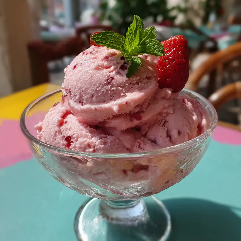 Strawberry ice cream recipe Discover the secret today!