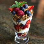Summer Berry Parfait with Granola A Refreshing Delight!