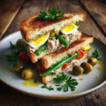 Tuna Niçoise Salad Sandwich A Flavorful Twist Awaits!