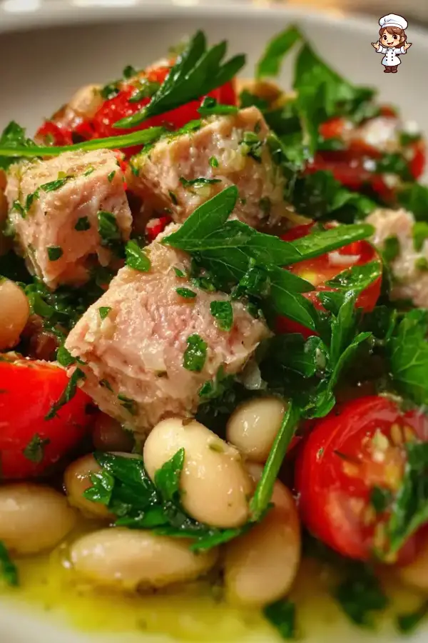 Tuna and White Bean Salad A Quick, Healthy Delight!