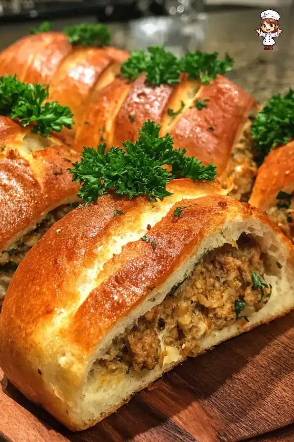 Tuna stuffed rolls are the perfect snack for gatherings!