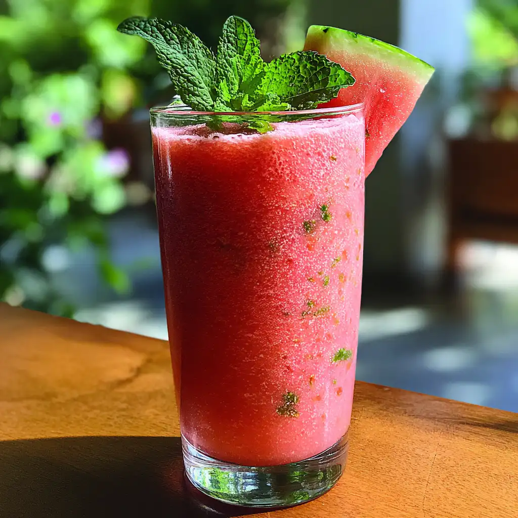 Watermelon smoothie recipe Refreshing and easy to make!