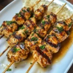 Grilled Chicken Skewers with Ranch Marinade – Easy & Flavorful BBQ Recipe