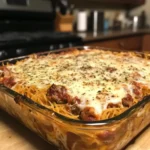 Million Dollar Spaghetti Squash Pasta served in a bowl with fresh herbs