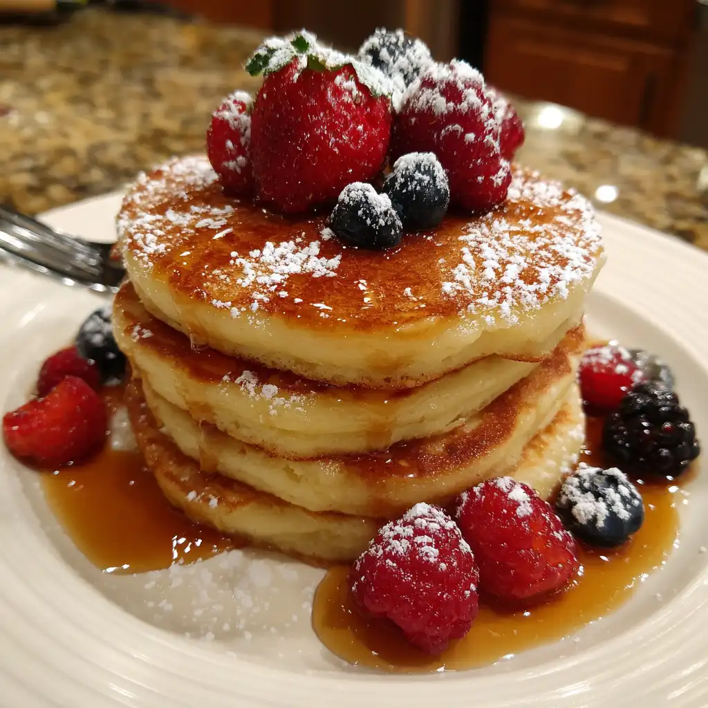 American pancake recipe Discover the secret to fluffiness!