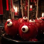 Bloody Eyeball Candy Apples A Spooky Treat to Make!
