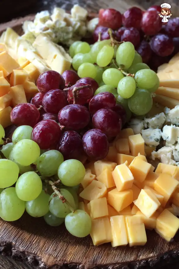 Cheese and grapes snack Discover its delightful benefits!