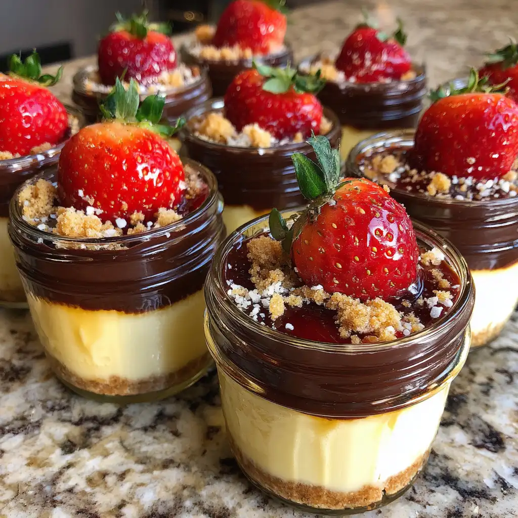 Cheesecake jars recipe Discover the ultimate treat!