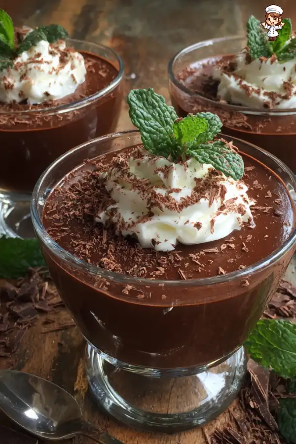 Cold chocolate pudding is the ultimate dessert delight!