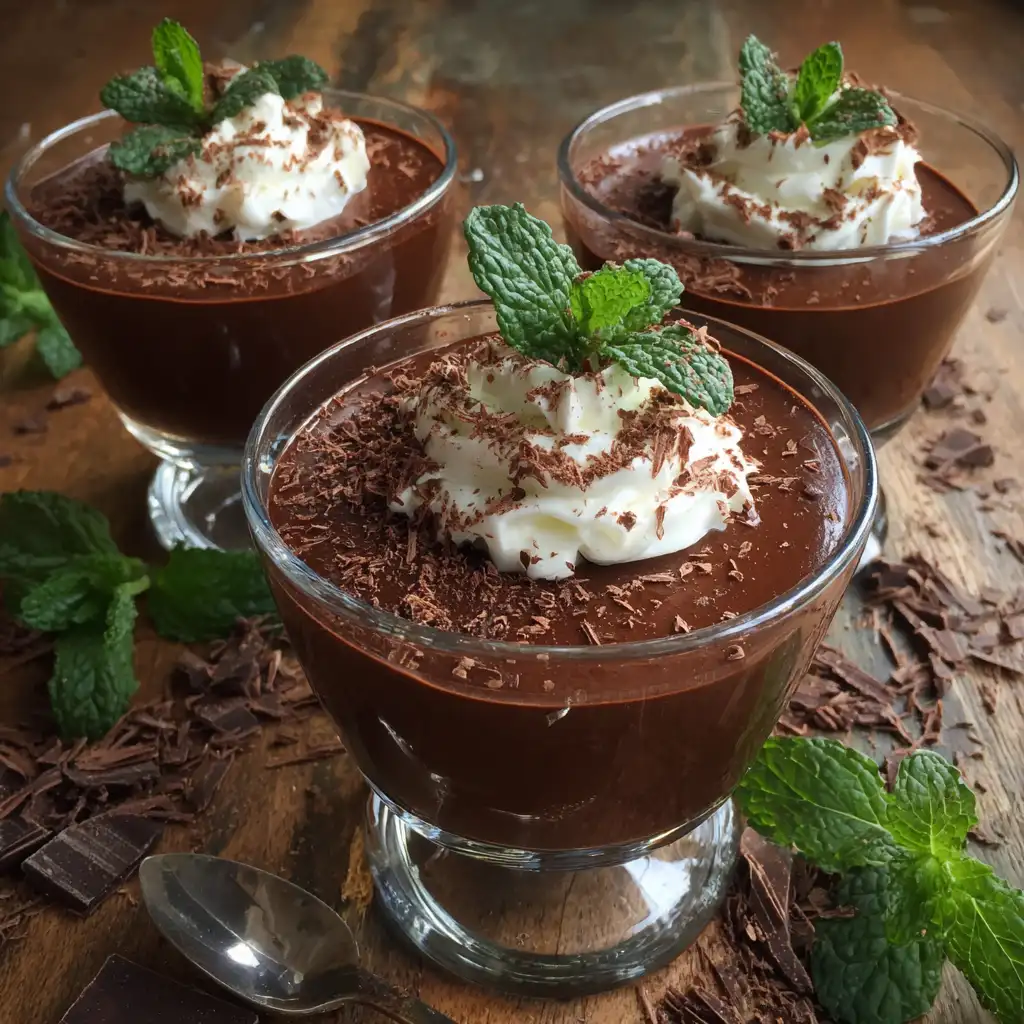 Cold chocolate pudding is the ultimate dessert delight!