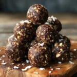 Date nut energy bites are the perfect healthy snack!