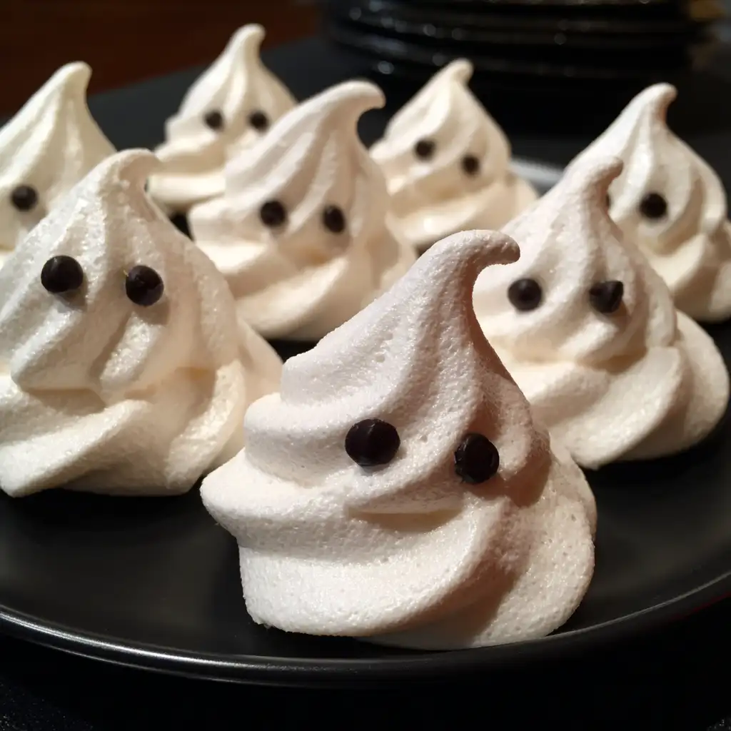 Ghostly Meringue Cookies Recipe Create Spooky Treats Today!