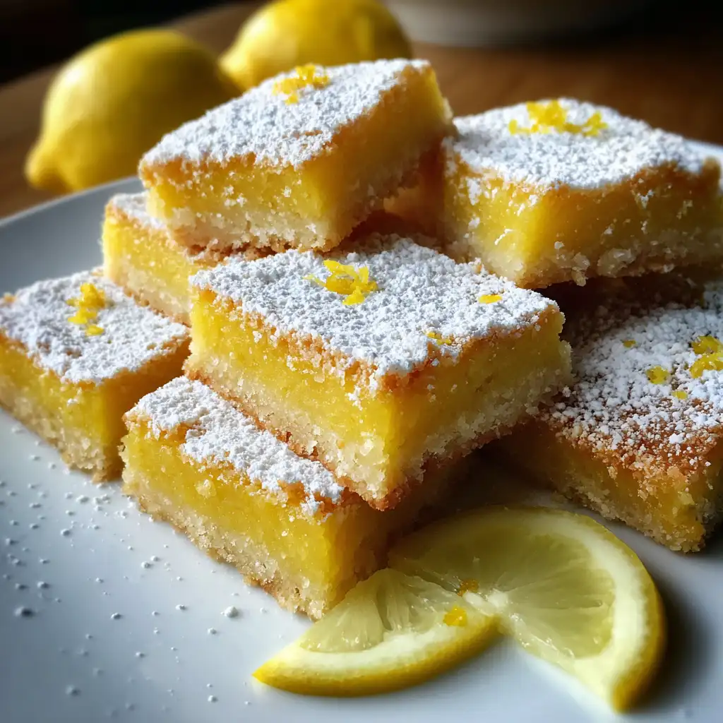 Lemon bars Discover the secret to perfect flavor!