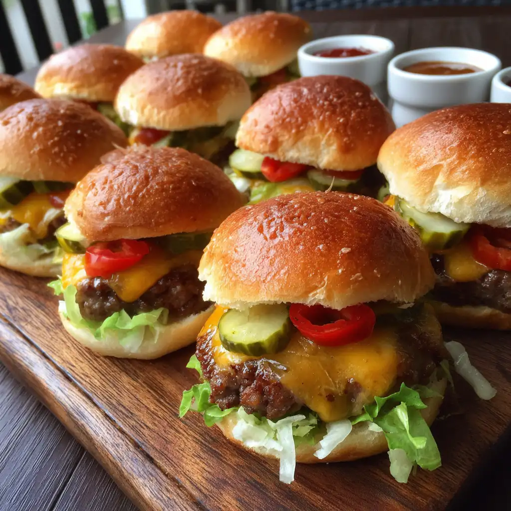 Mini cheeseburger recipes that will wow your guests!