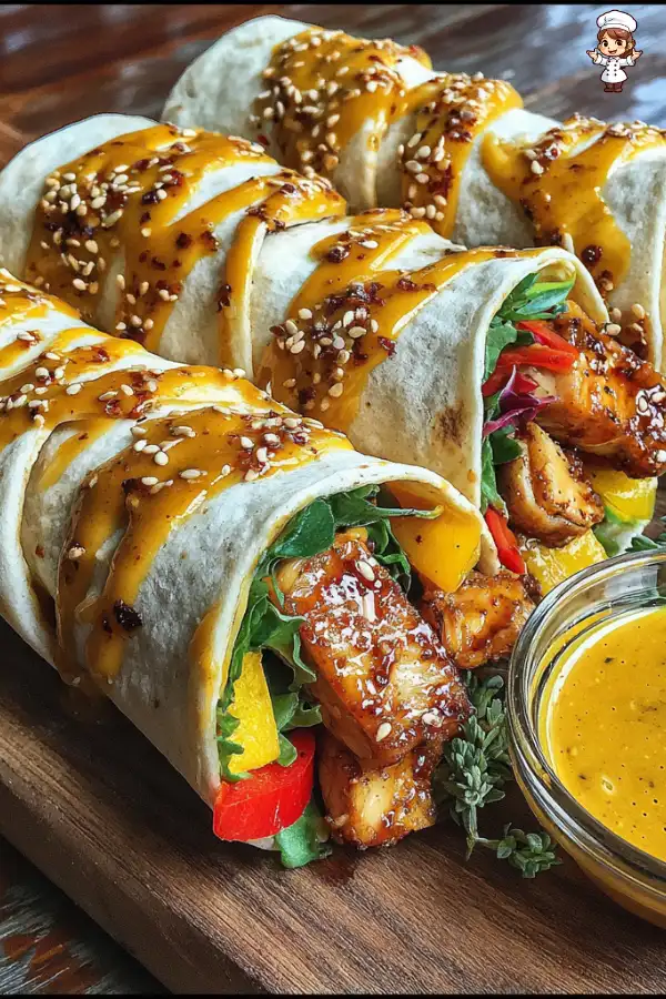 Sweet Chicken Wraps Discover a Flavorful Delight!