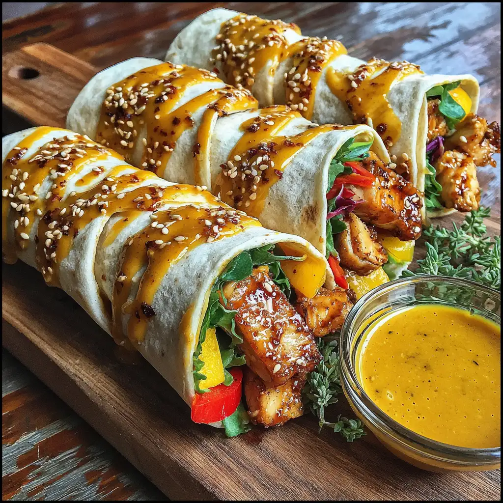 Sweet Chicken Wraps Discover a Flavorful Delight!