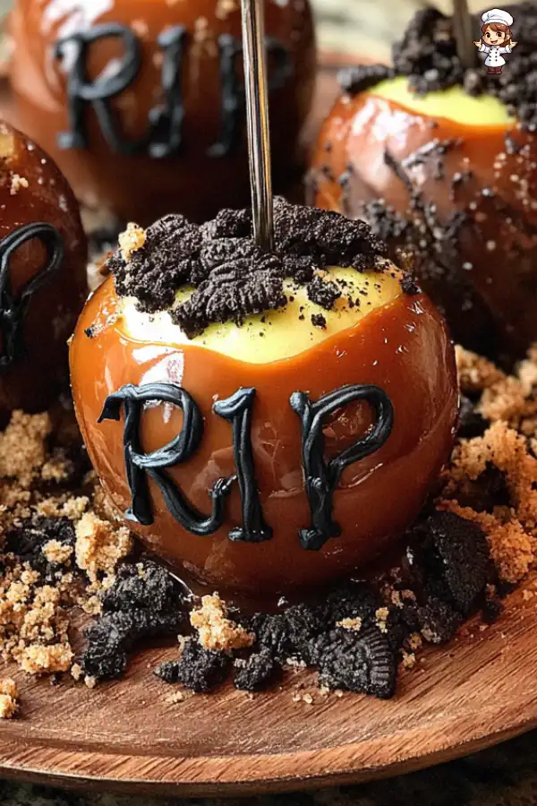 Tombstone Caramel Apples Recipe A Spooky Delight Awaits!