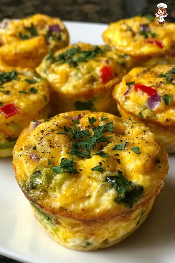 Veggie egg muffins recipe Discover a healthy delight!
