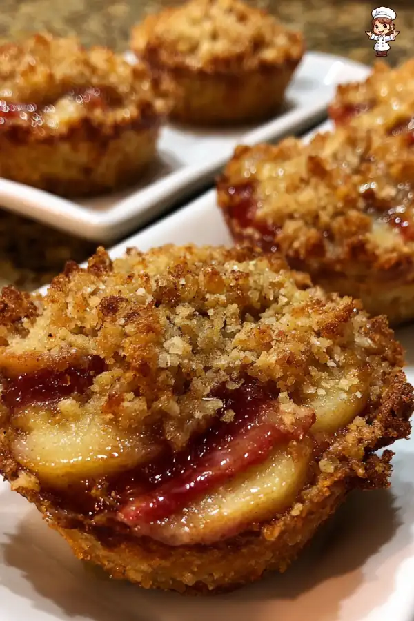 Air Fryer Apple Crumble Cups Recipe