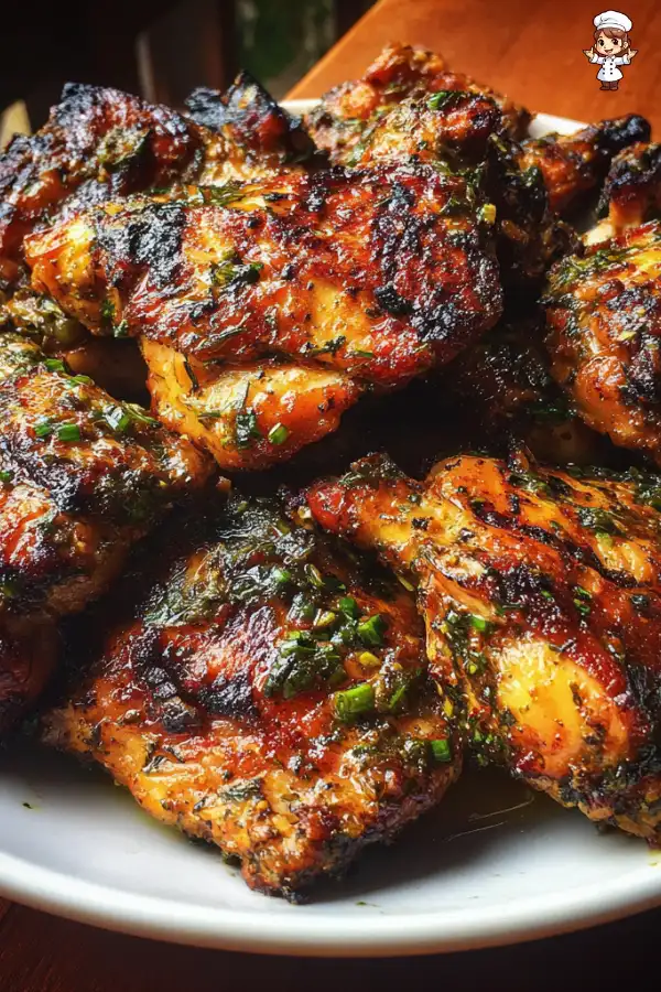 Authentic Caribbean jerk chicken