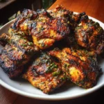 Authentic Caribbean jerk chicken