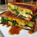 Cheesy Chicken Avocado Melt