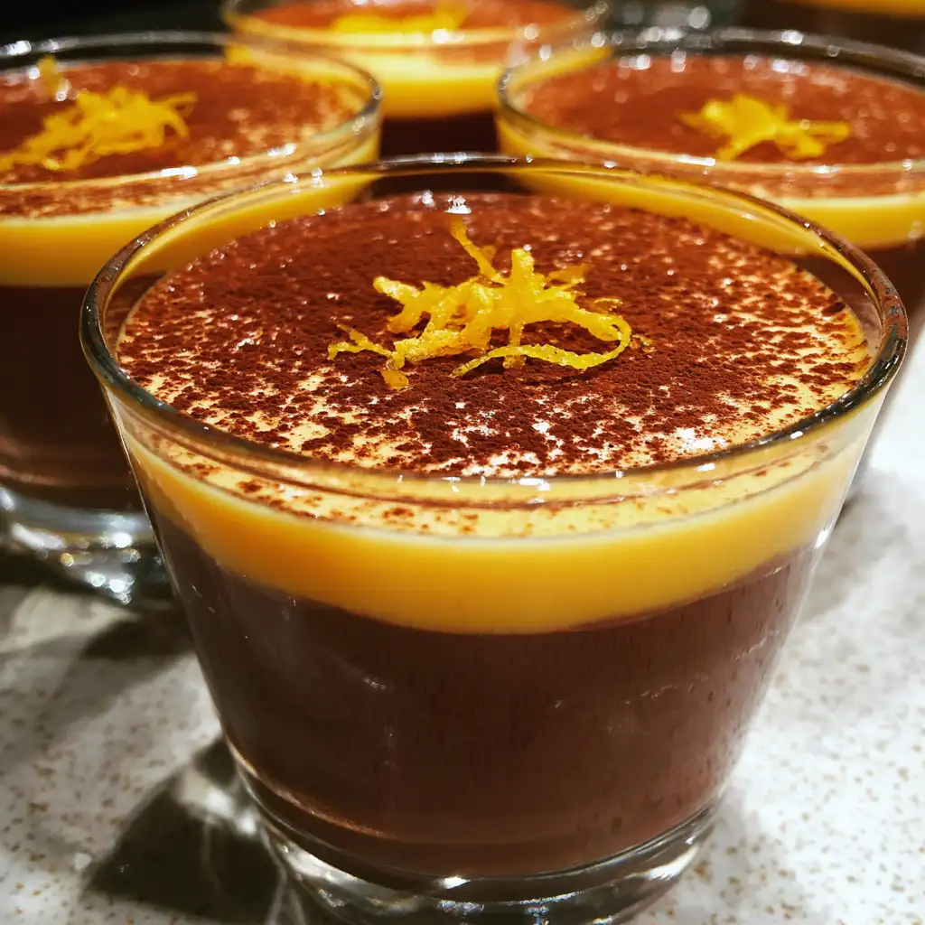 Chocolate orange posset recipe
