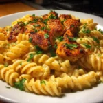 Creamy Parmesan Rotini with Cajun Chicken