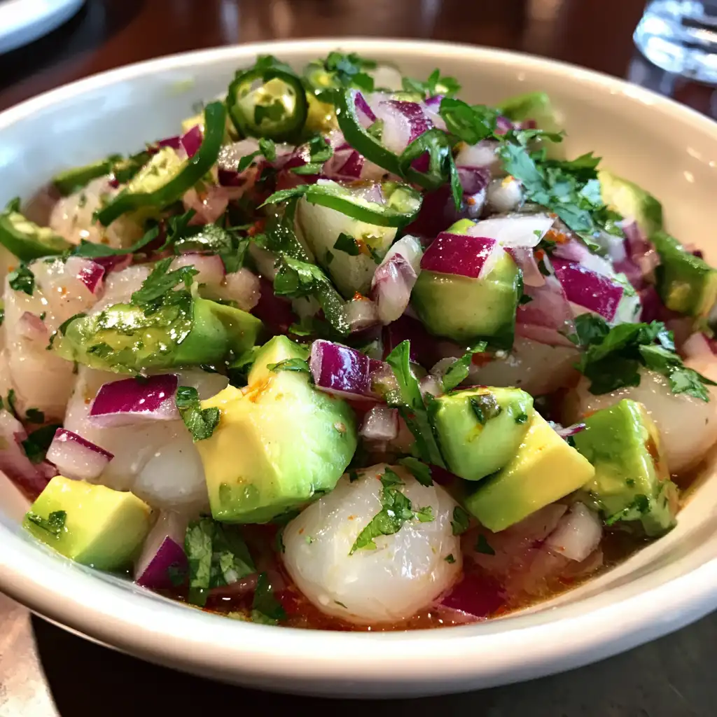 Easy ceviche recipe