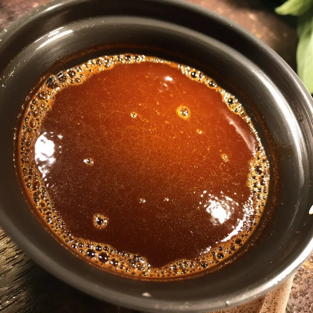 Homemade brown gravy