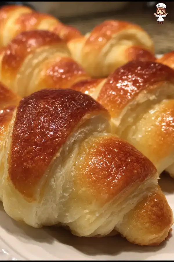 Homemade crescent rolls recipe