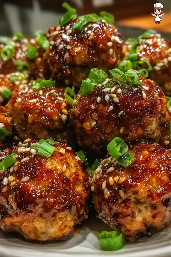 Honey garlic meatballs recipe