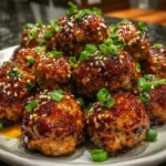 Honey garlic meatballs recipe
