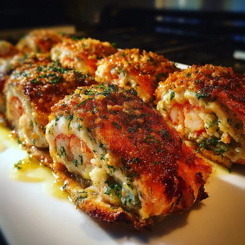Introduction to Crab and Shrimp Stuffed Salmon Recipe