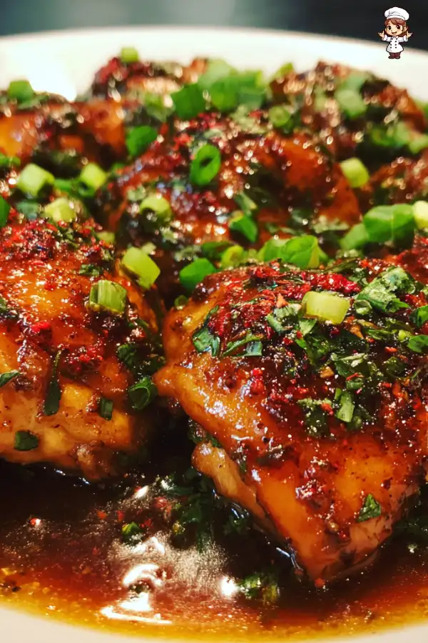 Korean braised chicken