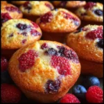 Mixed berry muffins recipe