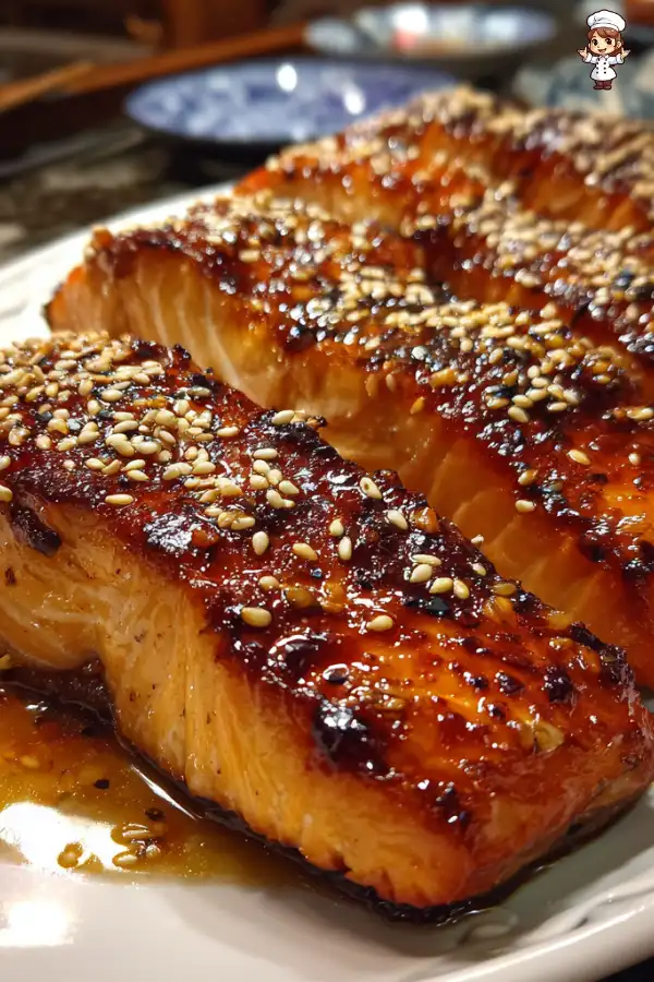 Orange glazed salmon recipe