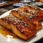 Orange glazed salmon recipe