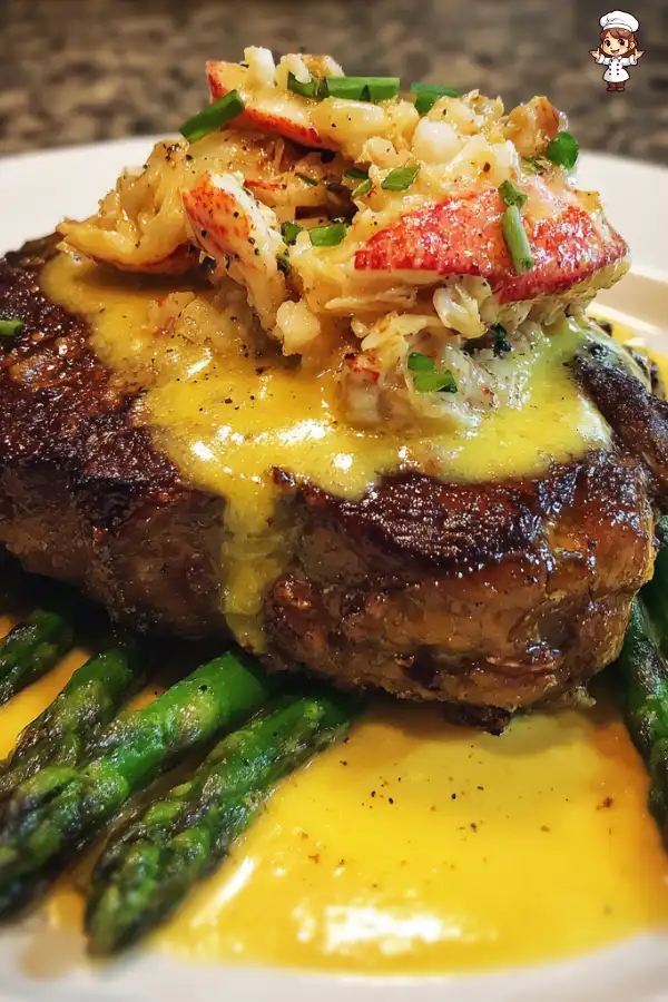 Oscar-style steak