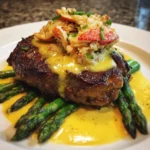 Oscar-style steak
