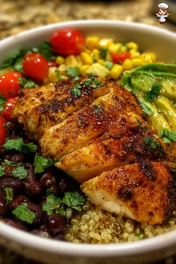 Southwest chicken bowl recipe