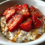 Strawberry overnight oats recipe